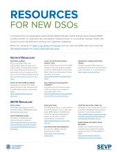 image for Resources for New DSOs