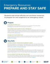 Emergency Resources One-Pager