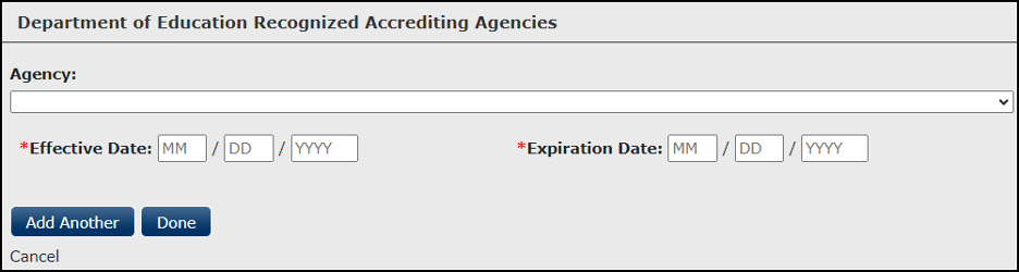 Accrediting-agencies