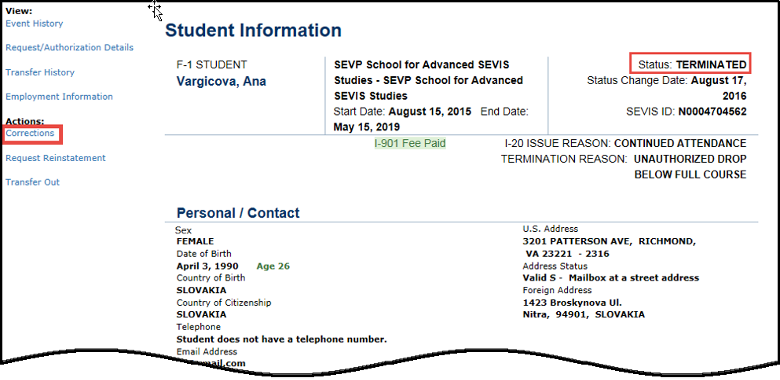 request-change-student-status