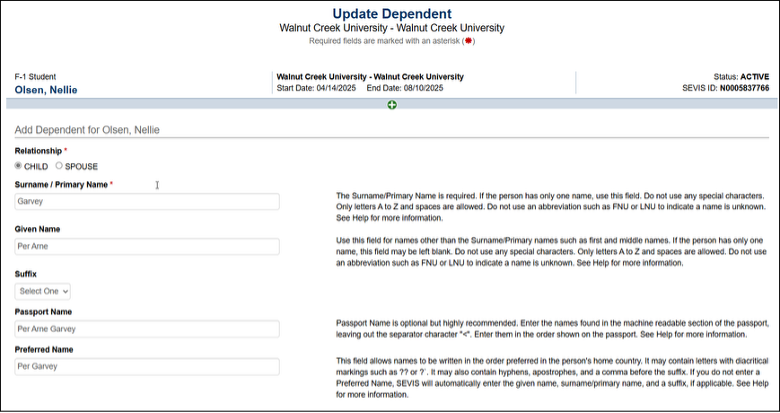 update-dependent