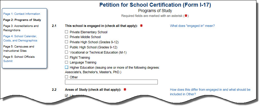 Application Form For Bsc In Du Application Form For Bsc In Du, Petition For School Certification Types Of Education Offered Page, Application Form For Bsc In Du