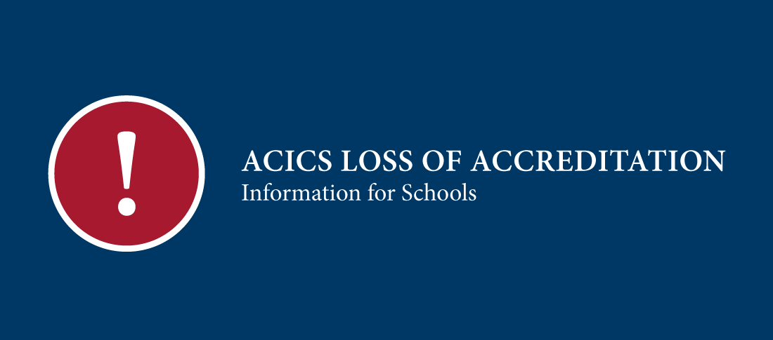 Acics department cheap of education