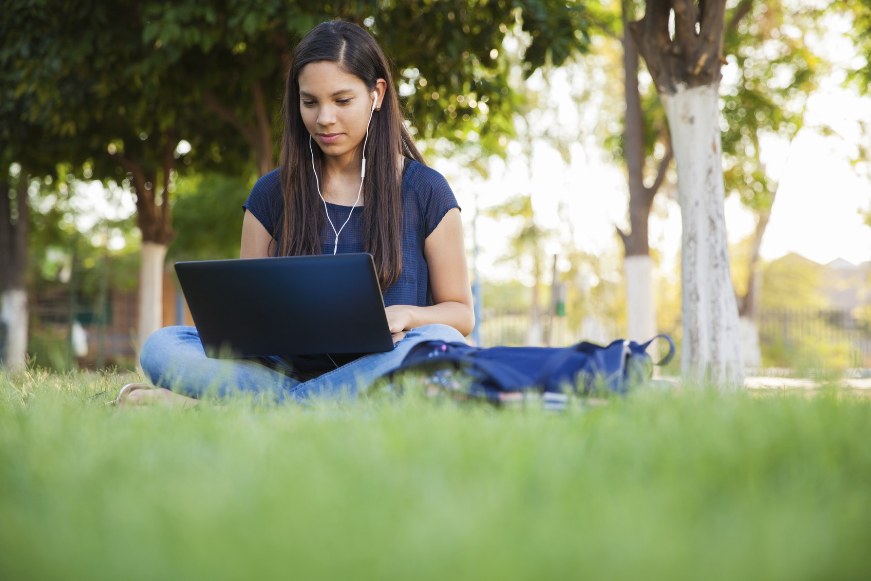 Woman Studying