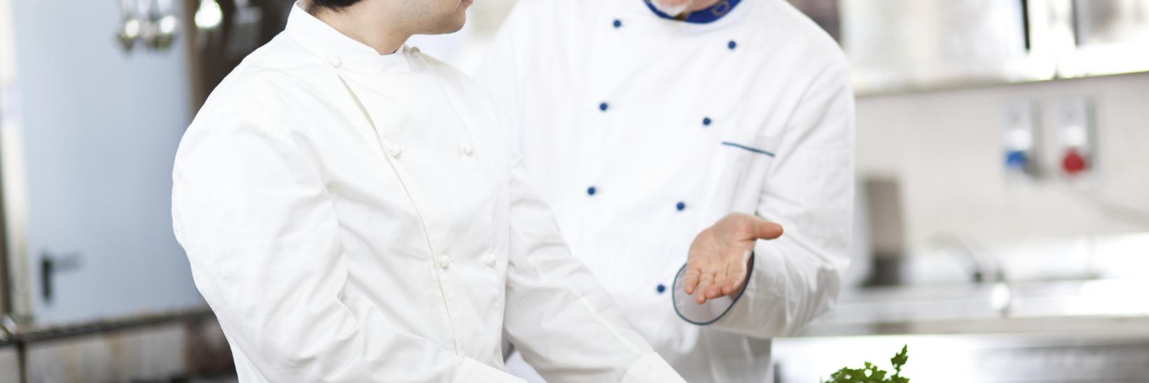 chef training his student