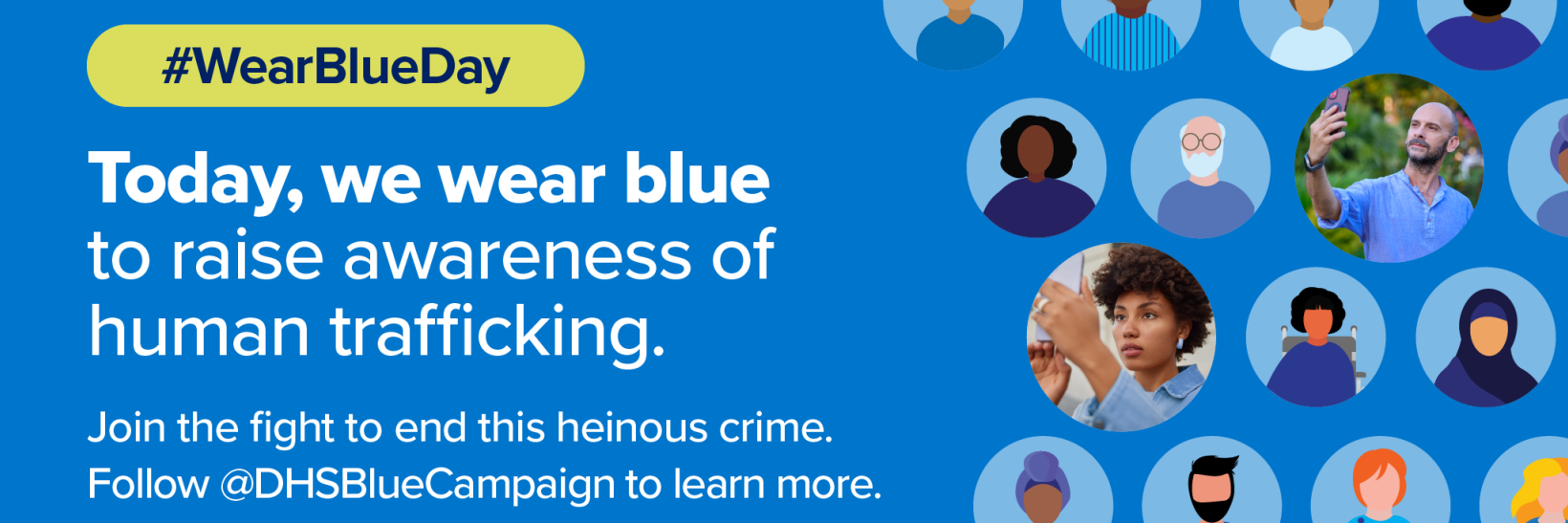 DHS Wear Blue Day Banner
