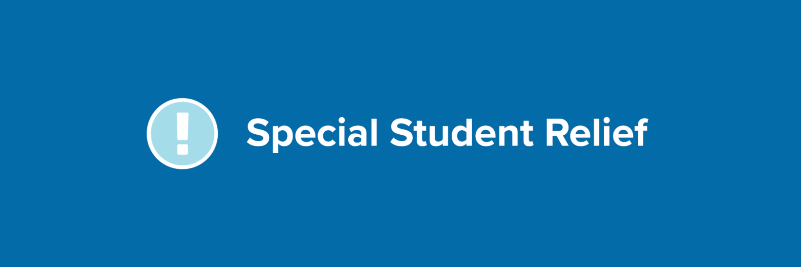 Special Student Relief