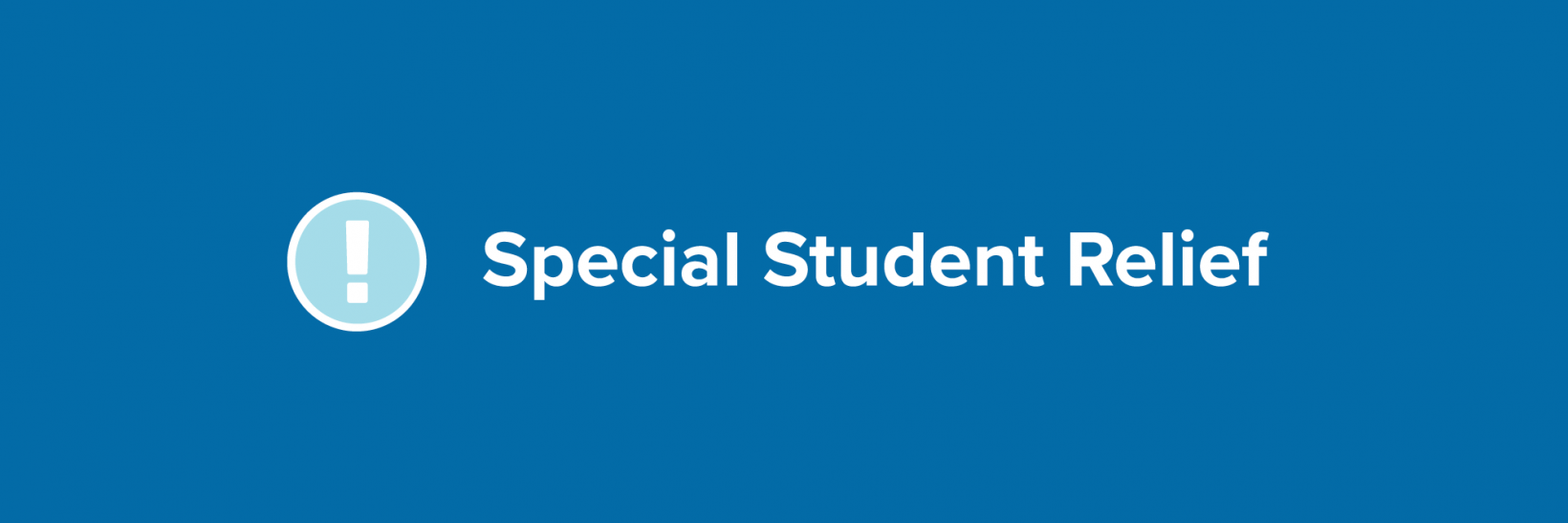 special student relief