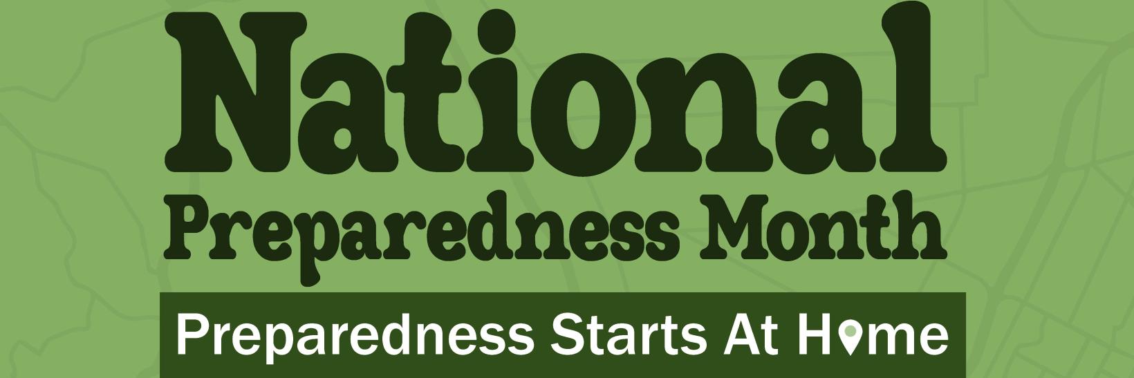 national preparedness month graphic