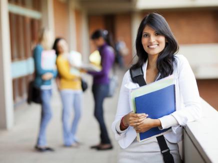 female college student