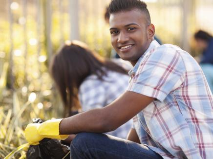 Get involved on campus through hobbies or volunteering 