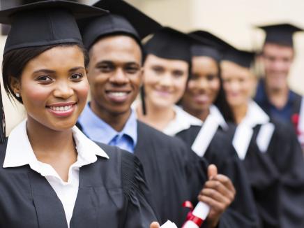 college graduates at an HBCU