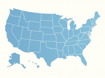 map of the United States