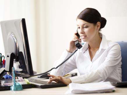 woman talking on the phone