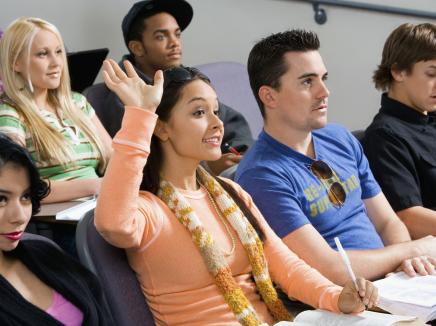 Student at a college or university