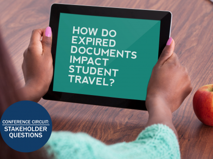 Expired documents can impact travel.