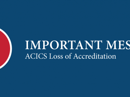 Important Message: ASICS loss of accrediation.