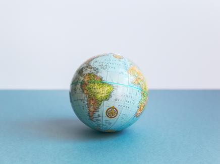 A photo of the earth.