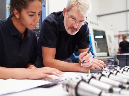 A student and employee.