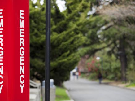 Emergency Help Point on Campus