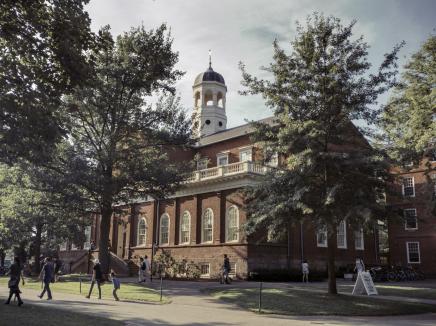 A photo of a college campus.