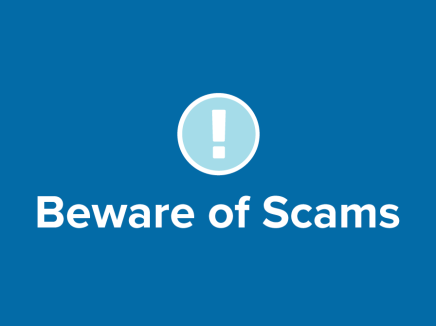 Beware of Scams