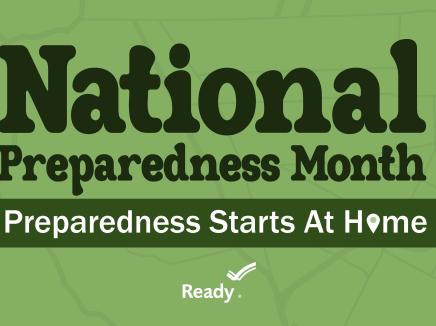 national preparedness month graphic