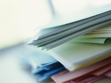 stack of documents